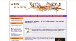 Desktop Screenshot of lelivreetlaharpe.com